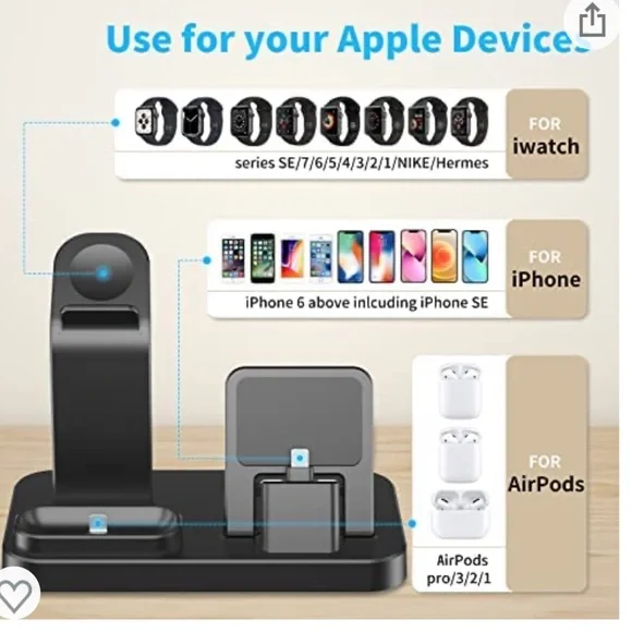 Apple Products Charging Station - Picture 4 of 8